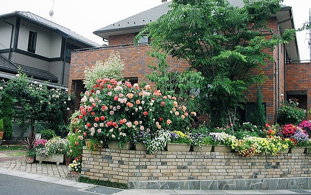 花のガーデニング施工例